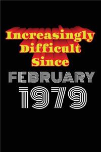 Increasingly Difficult Since February 1979