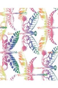 Rainbow Dragonfly Notebook