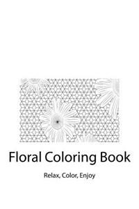 Floral Coloring Book