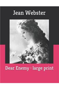 Dear Enemy: Large Print