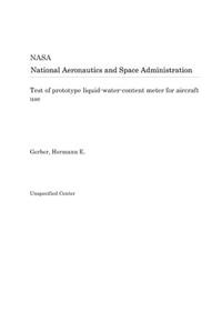 Test of Prototype Liquid-Water-Content Meter for Aircraft Use