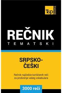 Srpsko-Ceski Tematski Recnik - 3000 Korisnih Reci