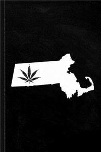 Massachusetts Weed 420 Journal Notebook