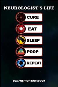 Neurologist's Life Cure Eat Sleep Poop Repeat