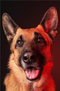 German Shepherd Dot Grid Notebook