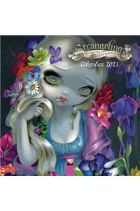 Strangeling - Jasmine Becket-Griffith Mini Wall calendar 2021 (Art Calendar)