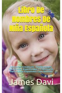 Libro de Nombres de Niña Española