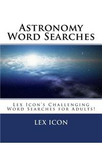 Astronomy Word Searches