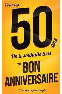 Bon anniversaire - 50 ans