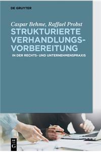 Strukturierte Verhandlungsvorbereitung