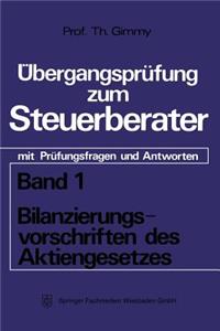 Bilanzierungsvorschriften Des Aktiengesetzes