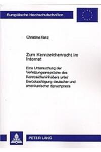 Zum Kennzeichenrecht Im Internet