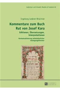 Kommentare zum Buch Rut von Josef Kara
