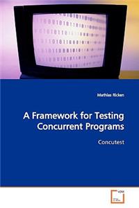 Framework for Testing Concurrent Programs