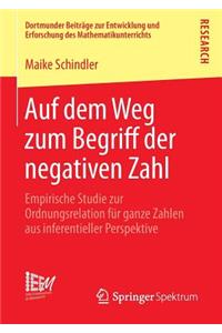 Auf dem Weg zum Begriff der negativen Zahl