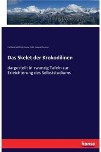 Das Skelet der Krokodilinen