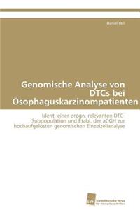 Genomische Analyse von DTCs bei Ösophaguskarzinompatienten