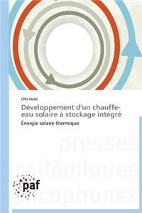 Développement d'Un Chauffe-Eau Solaire À Stockage Intégré