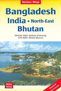 INDIA NORTH EAST BANGLADESH MAP