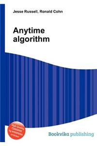 Anytime Algorithm