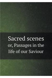 Sacred Scenes Or, Passages in the Life of Our Saviour