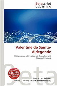 Valentine de Sainte- Aldegonde