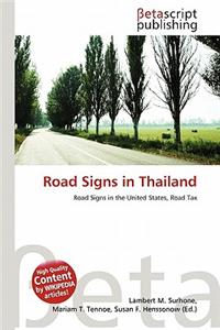 Road Signs in Thailand