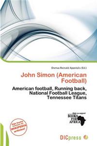 John Simon (American Football)