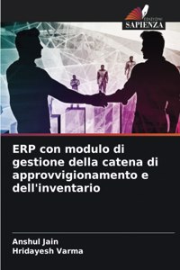 ERP con modulo di gestione della catena di approvvigionamento e dell'inventario