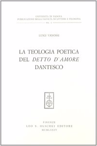 Teologia Poetica del Detto d'Amore Dantesco