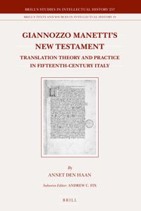 Giannozzo Manetti's New Testament