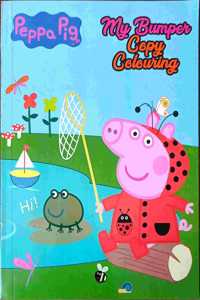 Peppa Pig My Bumper Copy Colouring Book, Kids Activity Book