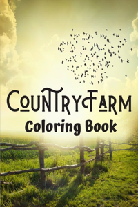 Country Farm Coloring Book