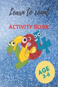 Learn to count Activity book