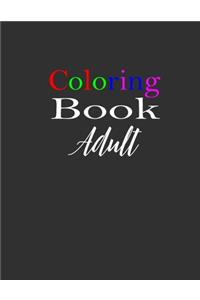Adult coloring book