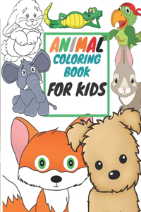 animal coloring book for kids