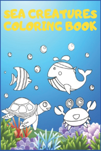 Sea Creatures Coloring Book