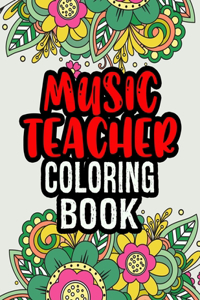 Music Teacher Coloring Book
