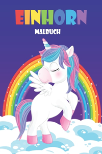 Einhorn Malbuch