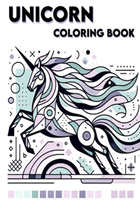 Unicorn coloring book