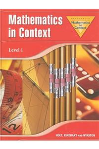 Mathematics in Context, Level 1