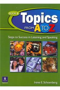 Topics from A to Z, 1 Audio CD