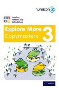 Numicon: Number, Pattern and Calculating 3 Explore More Copymasters
