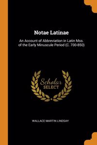 Notae Latinae