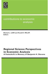 Regional Science Perspectives in Economic Analysis