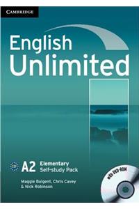 English Unlimited Elementary Self-study Pack (Workbook with DVD-ROM)