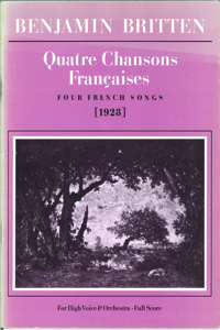 Quatre Chansons Françaises