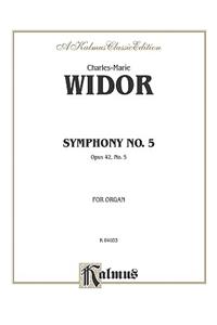 SYMPHONY NO 5 ORGAN