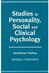 Studies in Personality, Social and Clinical Psychology