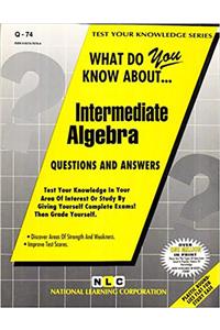 INTERMEDIATE ALGEBRA
